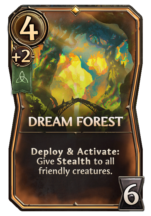 Dream Forest, Sylvan Building card in Might & Magic Fates