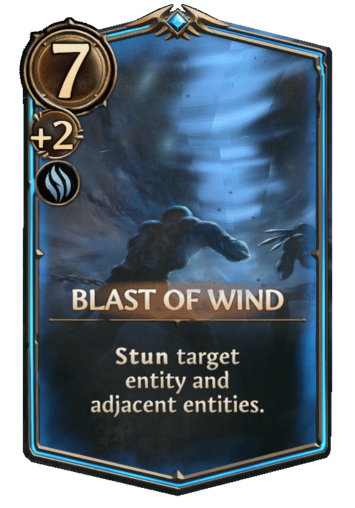 Blast of Wind, Academy Spell card in Might & Magic Fates