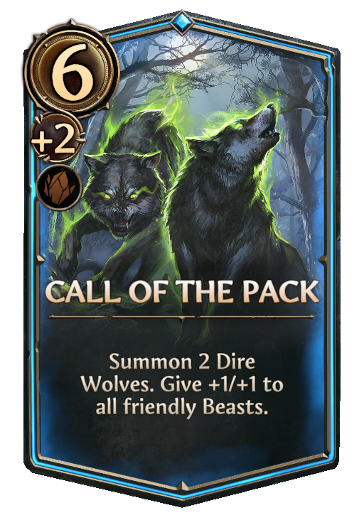 Call of the Pack, Spell card in Might & Magic Fates