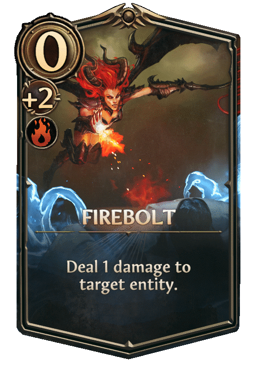 Firebolt, Inferno Spell card in Might & Magic Fates