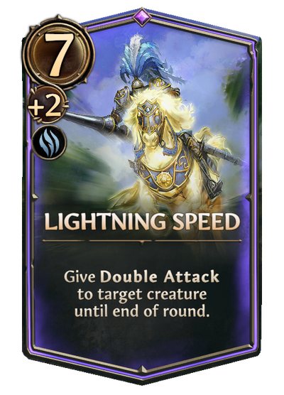 Lightning Speed, Academy Spell card in Might & Magic Fates