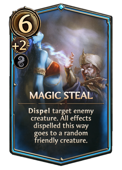 Magic Steal, Academy Spell card in Might & Magic Fates