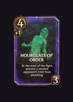 Hourglass Of Order - Neutral Artifact