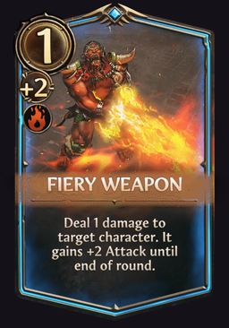 Fiery Weapon