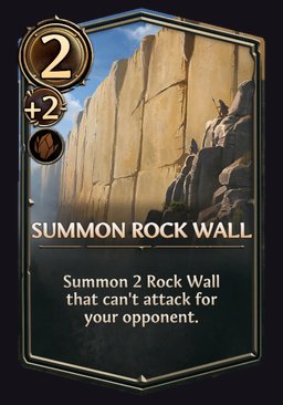 Summon Rock Wall