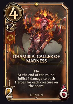 Dhamiria, Caller of Madness - Inferno Unit