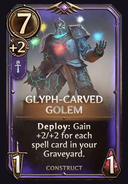 Glyph-Carved Golem - Academy Unit