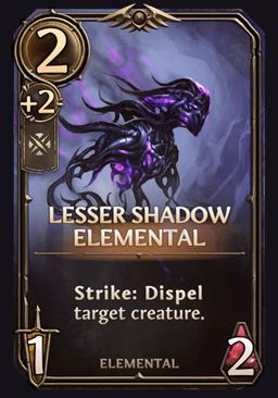 Lesser Shadow Elemental - Neutral Unit