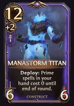 Manastorm Titan - Academy Unit