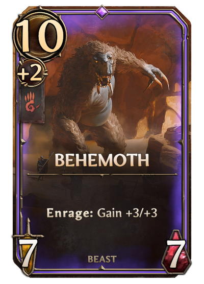 Behemoth, Stronghold Unit card in Might & Magic Fates