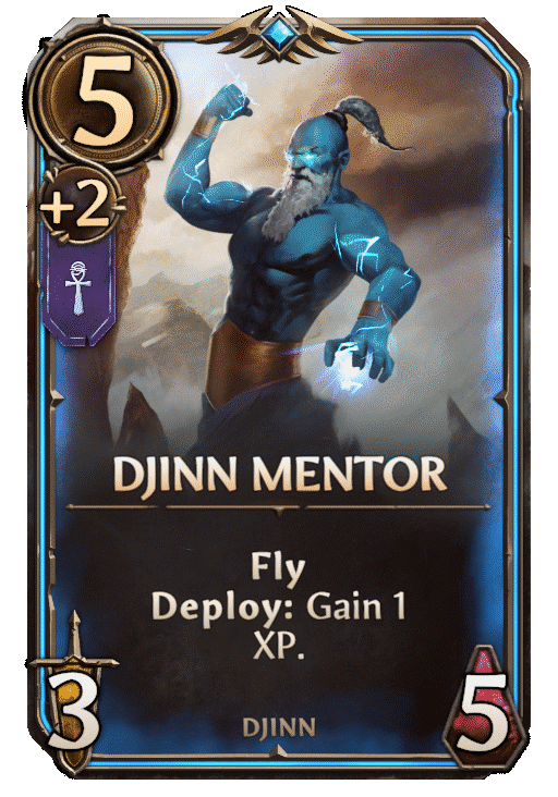 Djinn Mentor, Academy Unit card in Might & Magic Fates