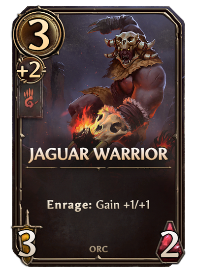 Jaguar Warrior, Stronghold Unit card in Might & Magic Fates