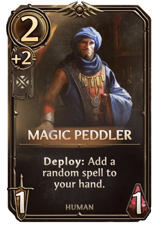 Magic Peddler, Neutral Unit card in Might & Magic Fates