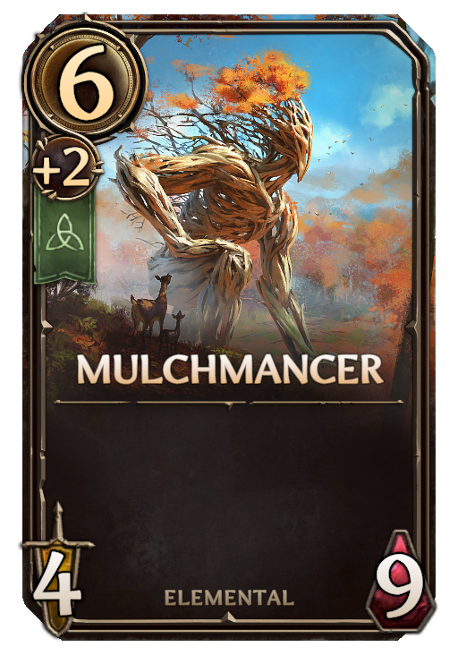 Mulchmancer, Sylvan Unit card in Might & Magic Fates