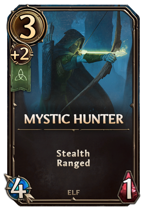 Mystic Hunter, Sylvan Unit card in Might & Magic Fates