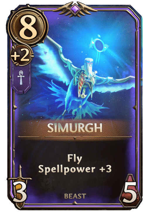 Simurgh, Academy Unit card in Might & Magic Fates