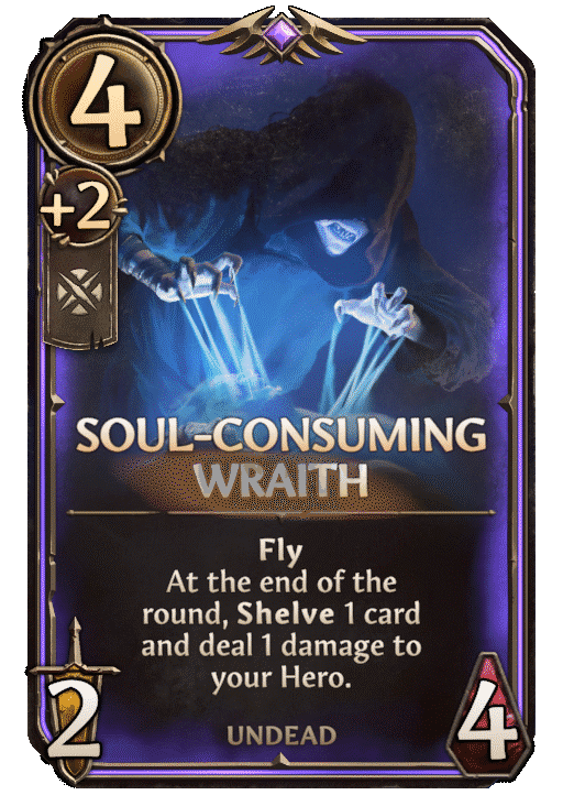 Soul-Consuming Wraith, Neutral Unit card in Might & Magic Fates