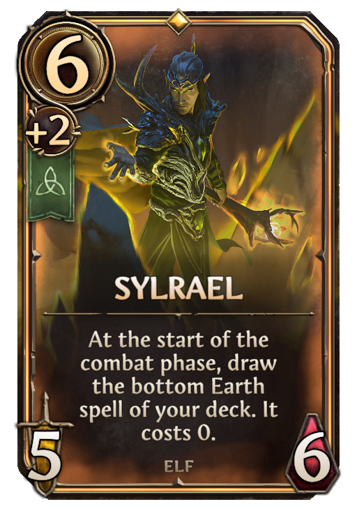 Sylrael, Sylvan Unit card in Might & Magic Fates
