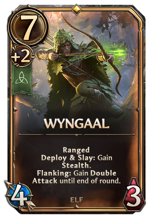 Wyngaal, Sylvan Unit card in Might & Magic Fates